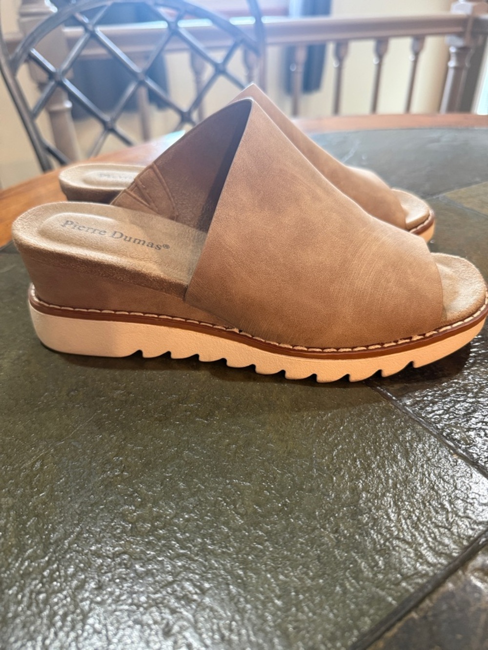 Pierre Dumas wedge sandals
